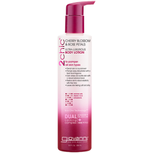 GIOVANNI ULTRA-LUX CHERRY/ROSE BODY LOTION 8.5 OZ