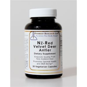 NZ-RED VELVET DEER ANTLER 30 CAPS - Premier Research Labs