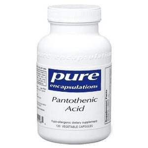 PANTOTHENIC ACID 120 CAPS - Pure Encapsulations