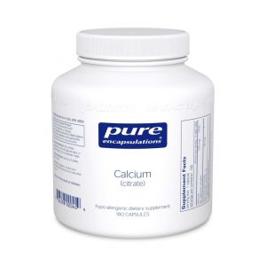 CALCIUM CITRATE 180 CAPS - Pure Encapsulations