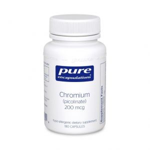 CHROMIUM PICOLINATE 200 MCG 60 CAPS - Pure Encapsulations