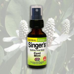 Herbs Etc. - Singer's Saving Grace - Cool Mint - 1oz