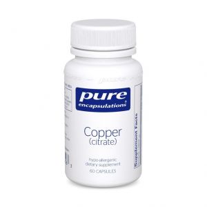 COPPER CITRATE 60 CAPS - Pure Encapsulations