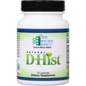 NATURAL D-HIST 120 CAPS - Ortho Molecular 