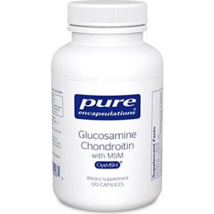 GLUCOSAMINE+CHONDROITIN & MSM 120 CAPS - Pure Encapsulations 