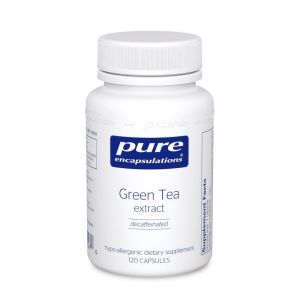 GREEN TEA EXTRACT DECAFFEINATED 60 CAPS - Pure Encapsulations