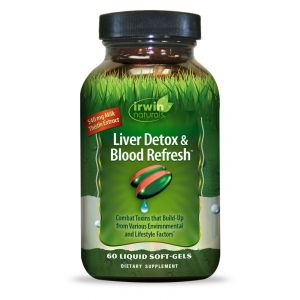 Liver Detox & Blood Refresh 60 Softgels- Irwin Naturals