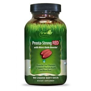 Prosta-Strong Red w/Nitric Oxide Booster 80 Softgels- Irwin Naturals