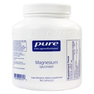 MAGNESIUM GLYCINATE 120 MG 180 CAPS - Pure