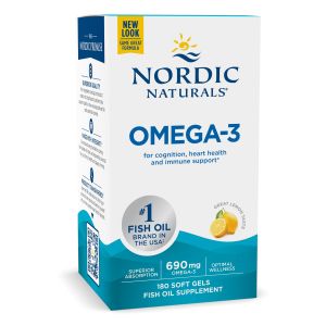 Nordic Naturals - Omega 3 - 180 Soft Gels