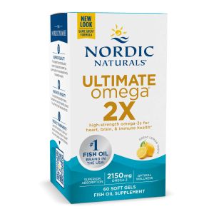 Nordic Naturals - Ultimate Omega 2X with Vitamin D3 - 60 Mini Soft Gels