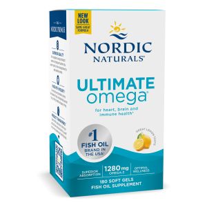 Nordic Naturals - Ultimate Omega - Lemon - 180 Soft Gels