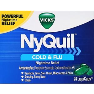NYQUIL COLD AND FLU Liquid Caps 16