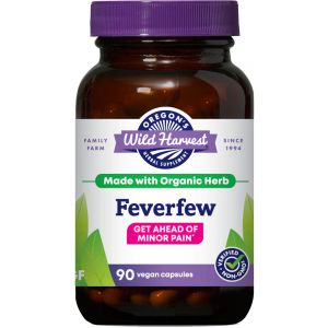 Oregon's Wild Harvest - Feverfew Supplement - 90 Capsules