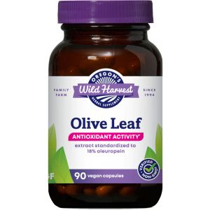 Oregon's Wild Harvest - Organic Olive Leaf Extract - 90 Capsules