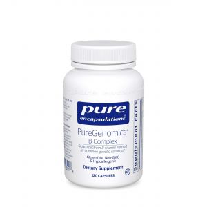 PUREGENOMICS B-COMPLEX 120 CAPS - Pure Encapsulations