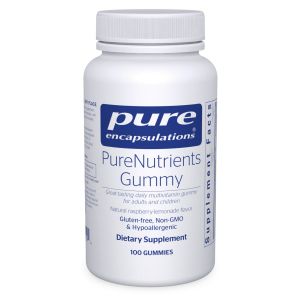 PureNutrients 100 Gummies Raspberry-Lemonade flavor- Pure Encapsulations
