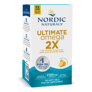 Nordic Naturals - Ultimate Omega 2X - 120 Soft Gels