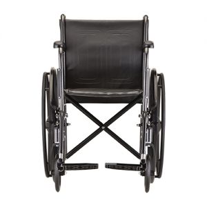 Nova 20 inch Steel Wheelchair Fixed Arms & Footrests