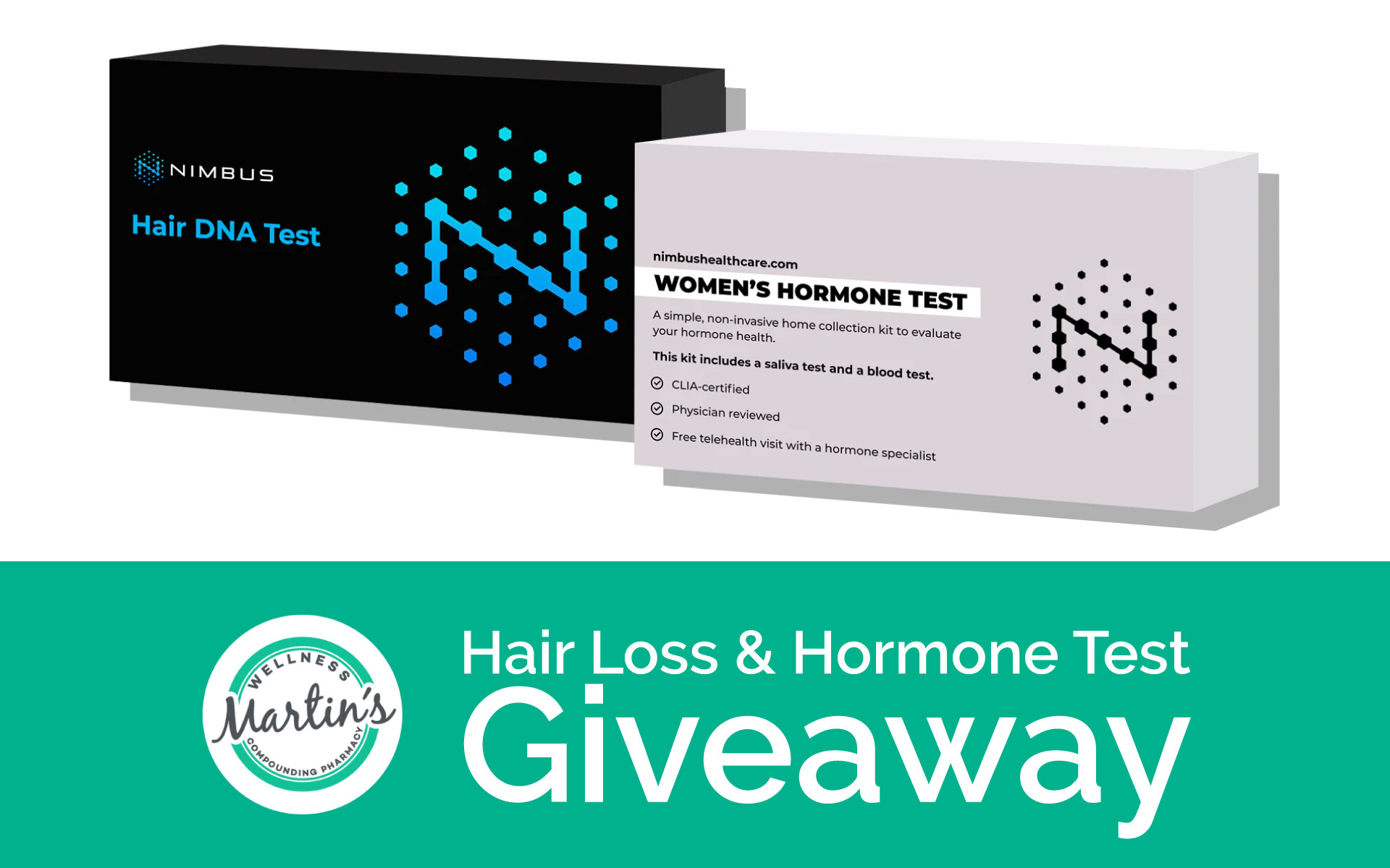 Nimbus Hair Loss and Hormone Test Kit