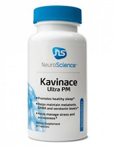 Bottle of Kavinace Ultra PM  by Neuro Science