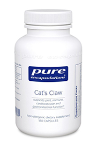 Cat’s Claw Supplement Capsules by Pure Encapsulations
