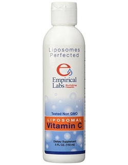 Bottle of Liposomal Vit C  by Empirical Labs