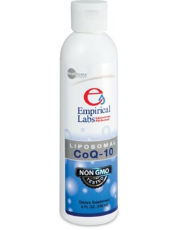 Bottle of Liposomal COQ10 by Empirical Labs