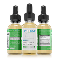 WAAYB Organics Hemp CBD oil unflavored 100mg 1 oz