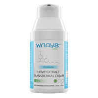 WAAYB Transdermal Hemp Extract Cream - 300mg